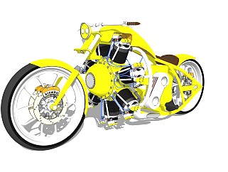 超精细摩托车模型 (41)